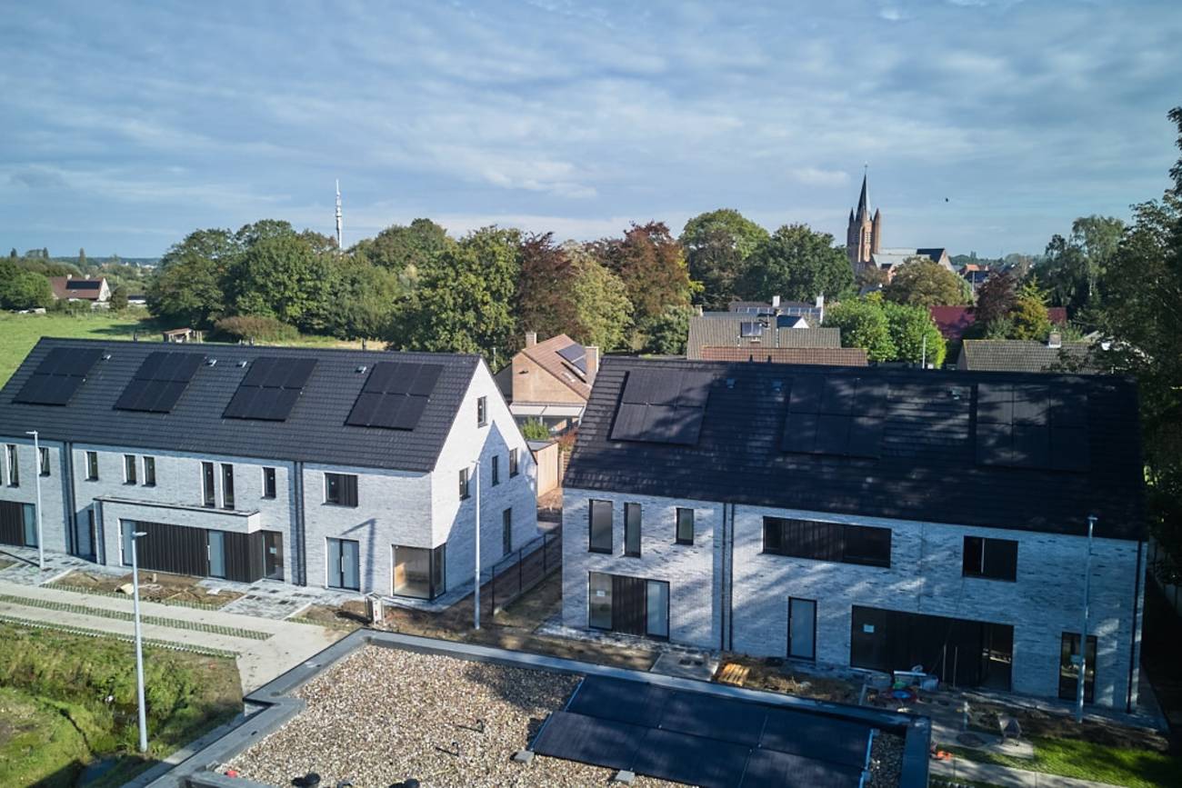 Nieuwbouw huis in Ruddervoorde