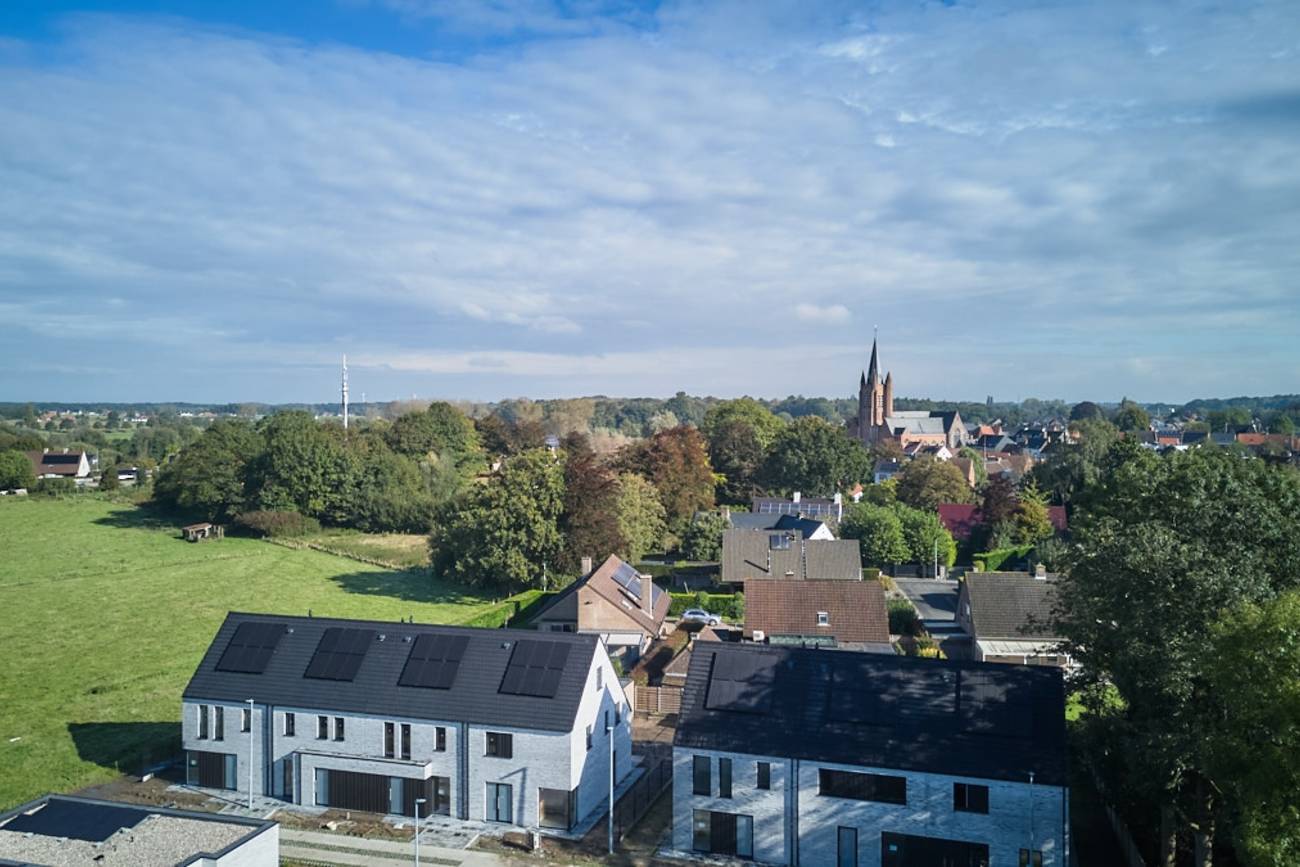 Nieuwbouw huis in Ruddervoorde