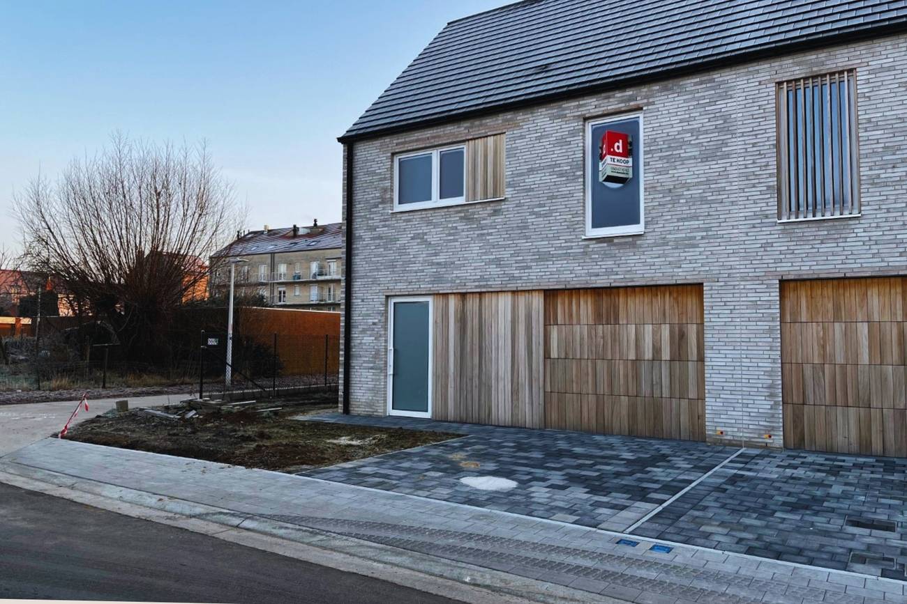 Nieuwbouw huis in Wevelgem