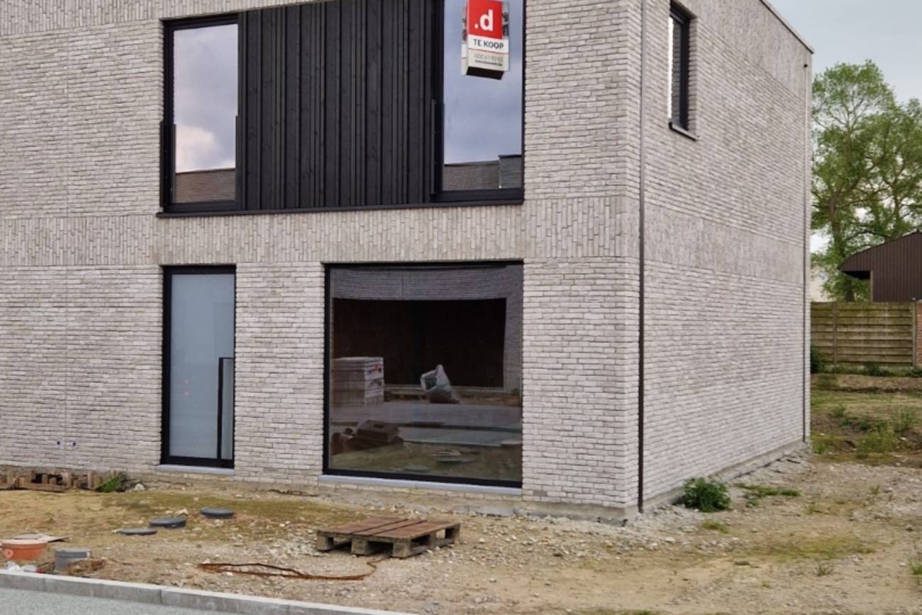 Nieuwbouw huis in Oudenburg